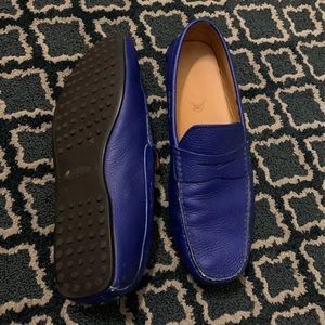 TOD’S Men’s Leather Slide On Driving Shoe Size 11